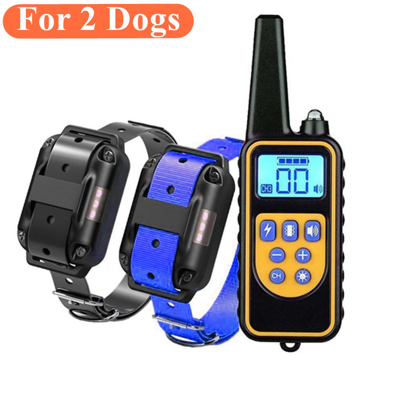 Entrenador de perros Barker Barber carga impermeable llamada de perro collar de choque eléctrico mascota transfronteriza collar de entrenamiento de perro