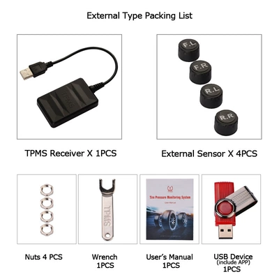 with Brand New Qianjie Chip | Tire pressure monitoring system