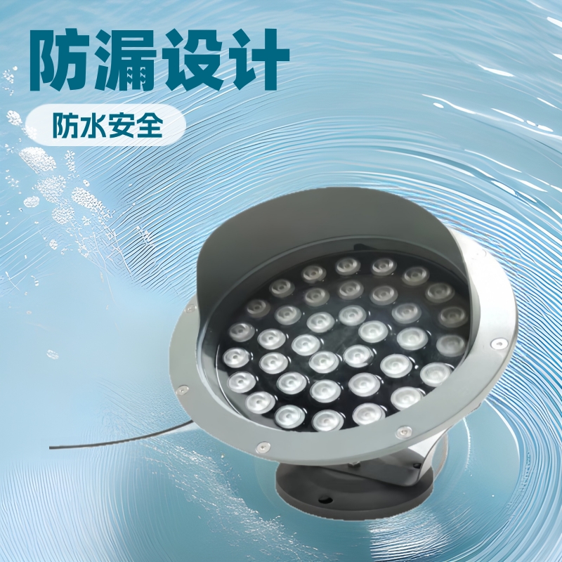 水底灯防水射灯水下专用灯喷泉景观灯12V24V低压不锈钢水池灯led