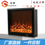 Фабричное ядро камина отличается от европейской и американской декоративной электрической пожарной печи Огня, вилля виллы нагреватель