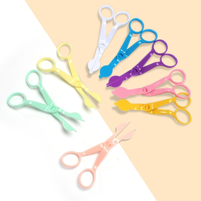 Пятно подставные ножницы ABS пластиковые подставные ножницы для передачи ножницы кремовый торт подрезка ножницы DIY инструмент