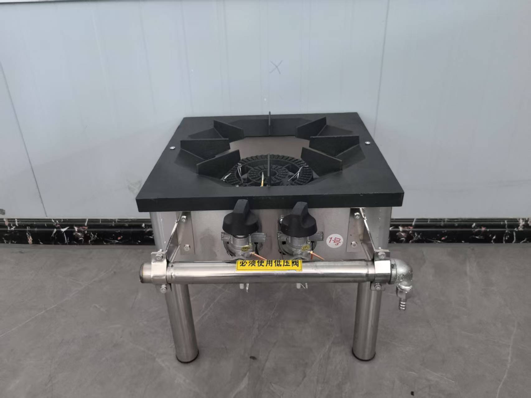 [화염정지방지 전자점화] 단안 이중링/액화가스, 저압에 적합