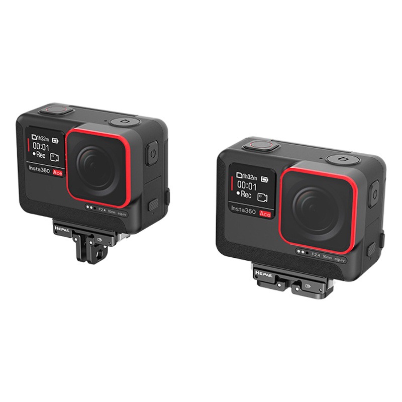 Aplicable a Shadow Stone Insta360 Ace Pro Cámara deportiva base de liberación rápida magnética de metal accesorios de liberación rápida magnética