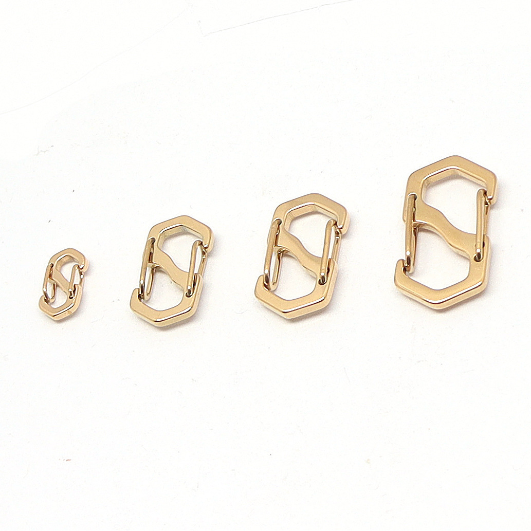 316ステンレスsバックルミニ八字バックルスプリングキーホルダーネックレスブレスレット調節バックルDIYアクセサリーアクセサリーアクセサリー