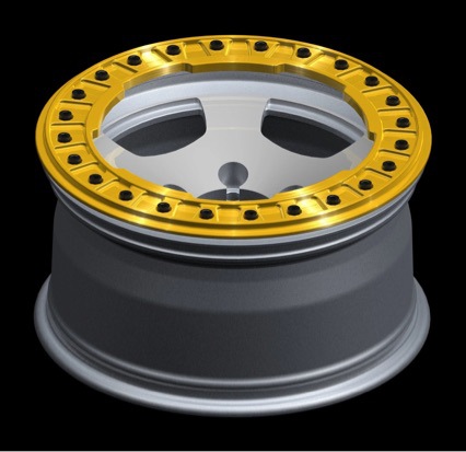 Ten thousand tons forged wheel hub modified off-road negative value anti-off T6061-T6 applicable to flush data for all models