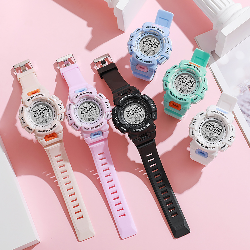 children's cartoon waterproof electronic trend men's watch for…