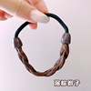 Wig, hair rope, hair accessory with pigtail, internet celebrity, simple and elegant design