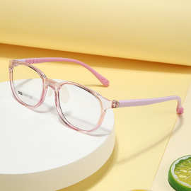 新款超轻儿童镜框软硅胶8801小学生镜架软鼻托青少年眼镜框批发发