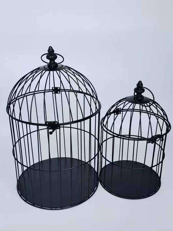 Iron Flower Art Decorations for Weddings, Photography Props, Iron Birdcage Decorations, Window Props, Wall Hangings