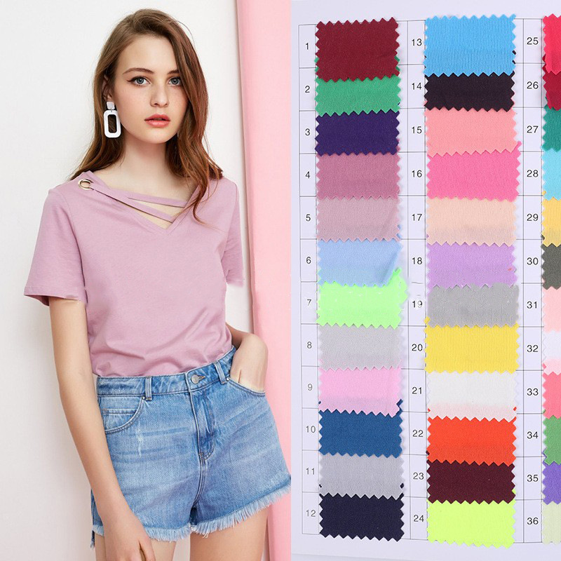 全涤75D双面平板布  36F精梳染色针织面料 吸湿排汗服装面料现货