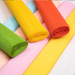 美可得新虎工場現物巻き紙児童手作りdiy幼稚園卸売りしわ花しわ紙