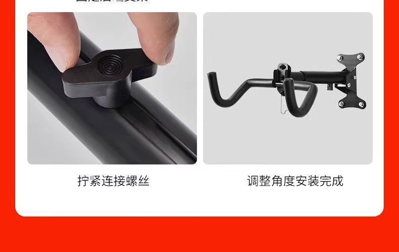 Bicycle Wall Rack Mountain Road Bike Wall Parking Storage Bracket Bicycle Wall Hook Wall Shelf