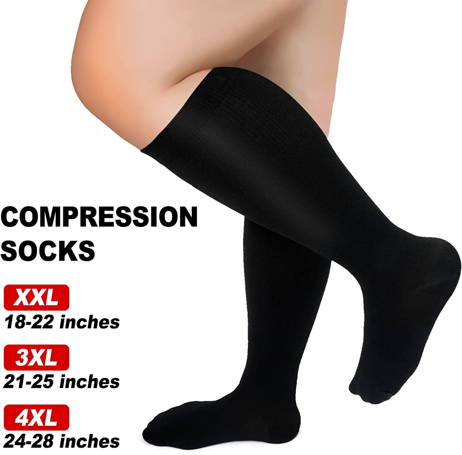 4XL Compression Socks Men