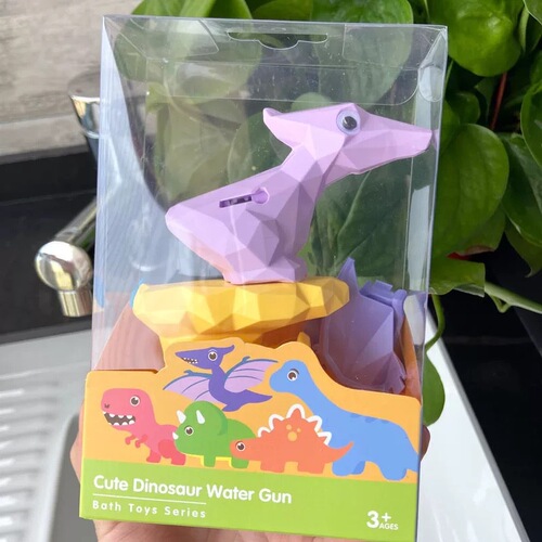 Dinosaur water gun boxed water gun water spray children's toys to play with water for boys and girls night market street stall toys wholesale