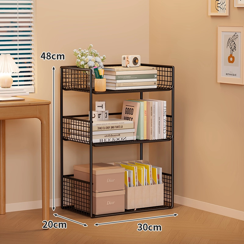 Estante Organizador Estrecho Multicapa, De piso para Baño