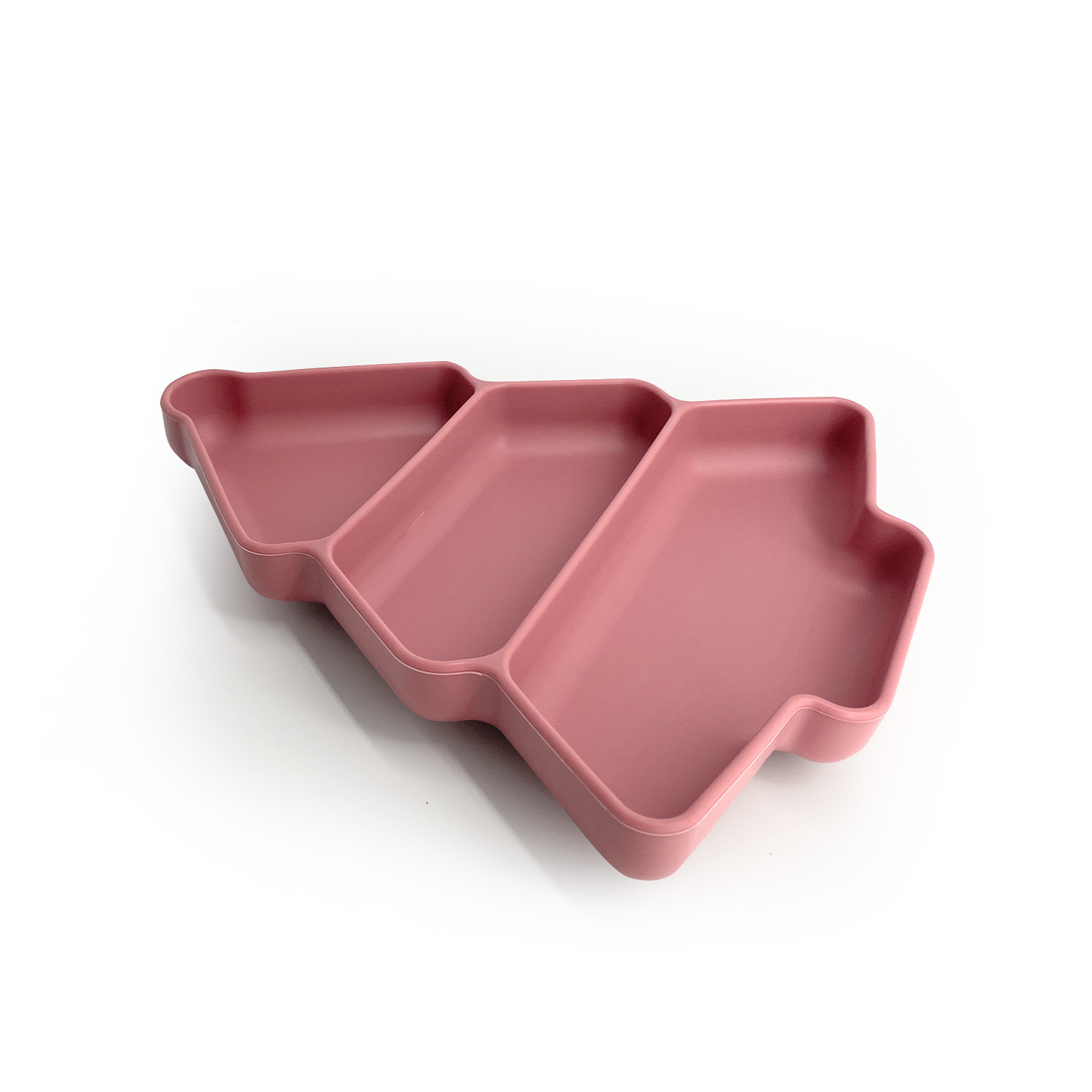 Bebé lechón del bebé integrado compartimiento especial vajilla traje de Navidad suplemento alimenticio tazón niños Placa de silicona