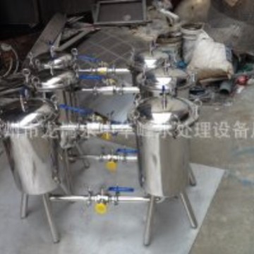 双联袋式过滤器厂家3吨不锈钢双联过滤器果汁糖浆药液蜂蜜过滤器