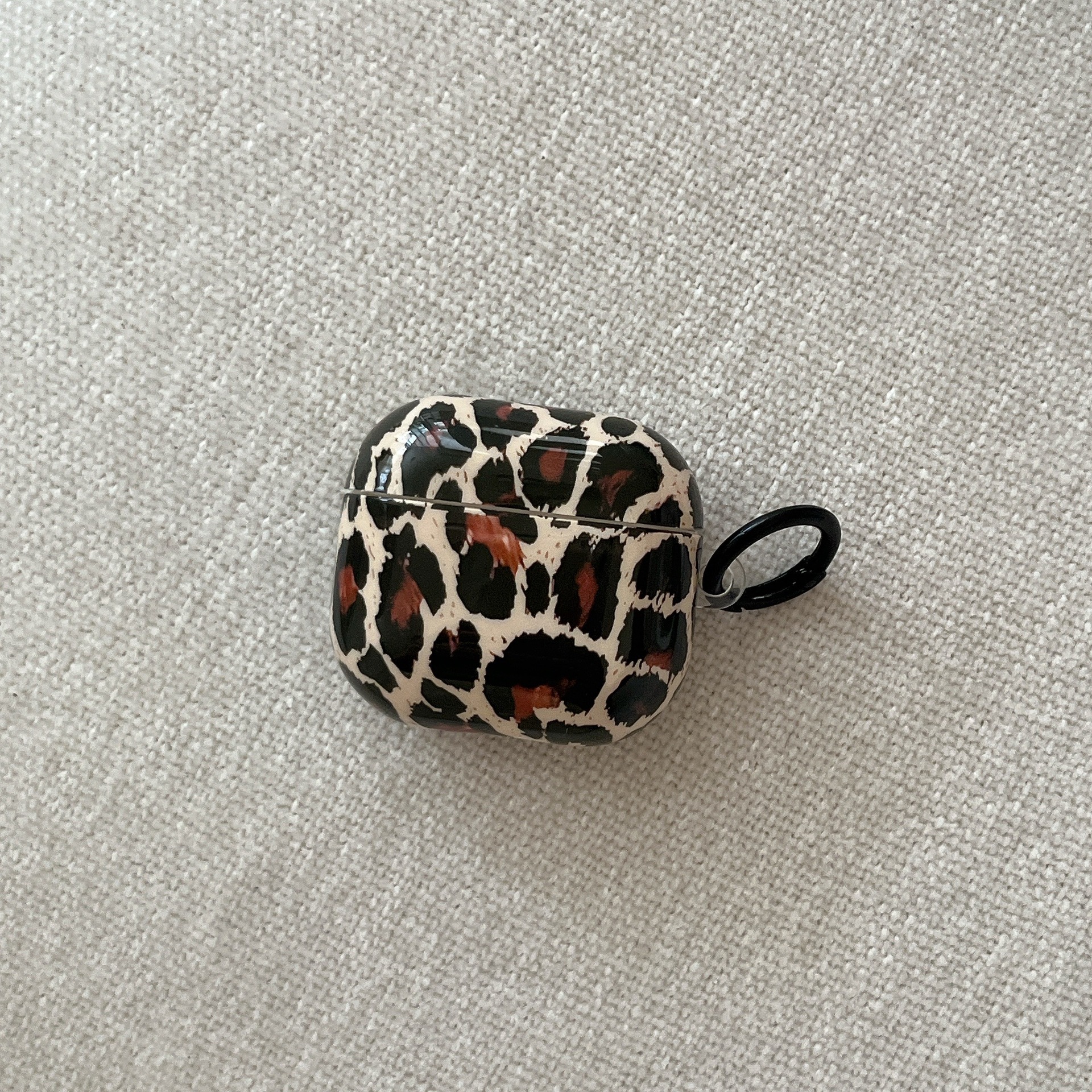 Coreano Otoño Invierno Black Brown Panther Cover AirPods4 Apple 1 / 2 generación inalámbrica Bluetooth auriculares