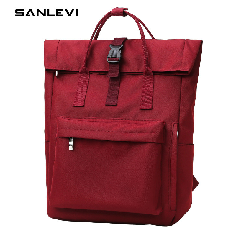 Japanese Backpack for Men and Women, Hiking Backpack, Simple Business Commuter Large-Capacity Computer Bag, Versatile College Student Bag