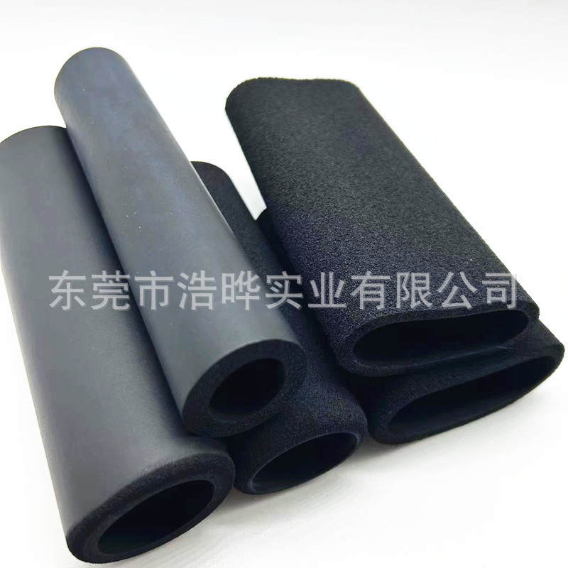 直销nbr橡胶发泡海绵手把套 医疗器械防撞软管  eva手柄泡棉握把