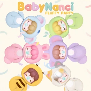Rolife Ruolai глухая коробка BabyNanci флокированная мини-жалюзи для маленьких животных пушистая вечеринка мини-жалюзи для маленьких животных