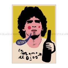 酒吧 手繪風格裝飾畫 網紅酒館小眾海報 牆貼掛畫芯海報