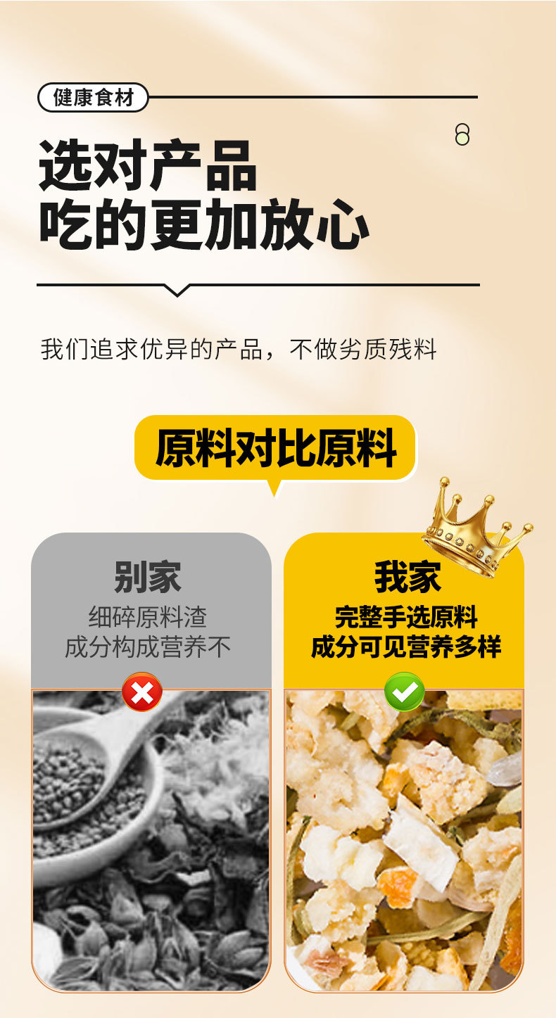 Honeysuckle Pomelo Fruit Tea Jin Yin Hua You Zi Cha Cold Brew Herbal Tea 8g x 20 Sachets 160g quality and texture