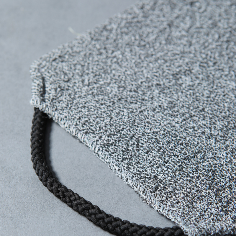 Toalla trasera de estilo coreano elástico exfoliante Toalla de baño Limpieza de baño Toalla de baño de barro baño espalda frotando larga Toalla de baño