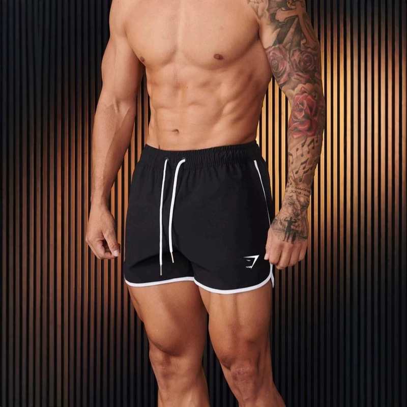 Gymshark Shorts Men's Mesh Quick-Drying Breathable Printed Training Pants Casual Outdoor Running Beach Shorts Gymshark Shorts Men's Mesh Quick-Drying Breathable Printed Training Pants Casual Outdoor Running Beach Shorts