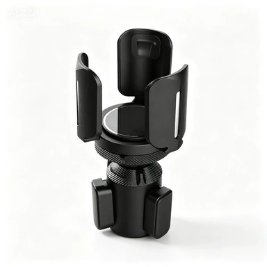 Car cup holder/beverage holder: Mat, Car Cup Holder, Drink - b14-car-mounted-tray-and-cup-holder