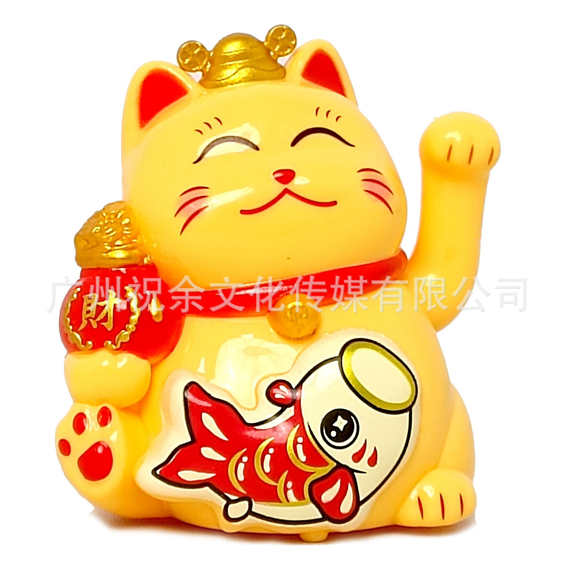 Mini adornos de la suerte para gatos y accesorios de regalo para coches de tienda de manualidades con cubiertas antipolvo