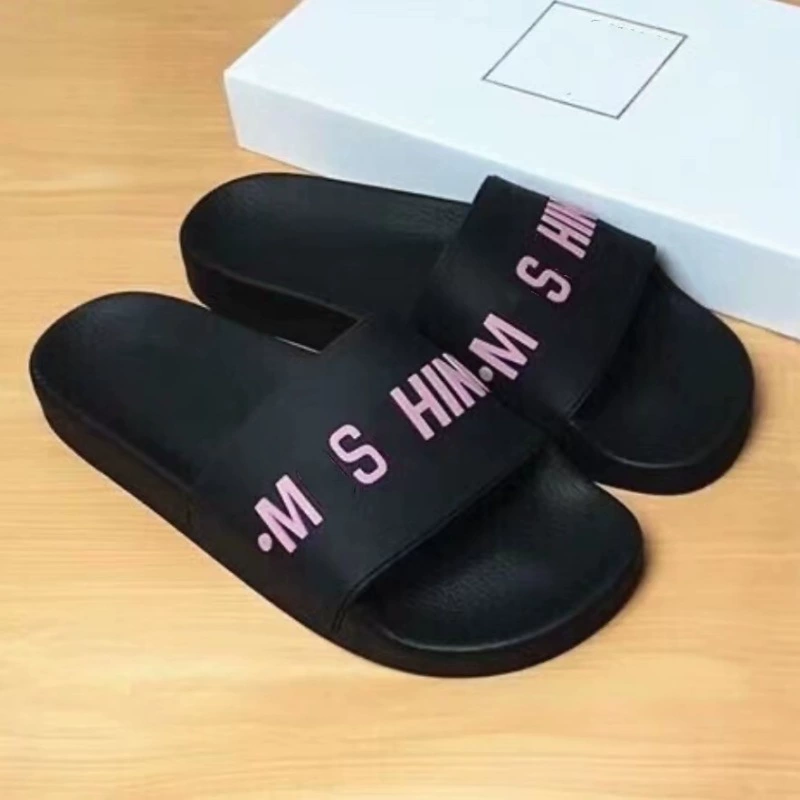 Высококачественные сандалии Юго-Восточной Азии, Нигерия, 2024 летние мужские и женские универсальные уличные тапочки с буквенным принтом