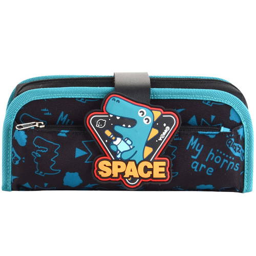 yome student pencil bag girls multi-functional pencil box cartoon stationery storage bag men's large capacity square pencil bag