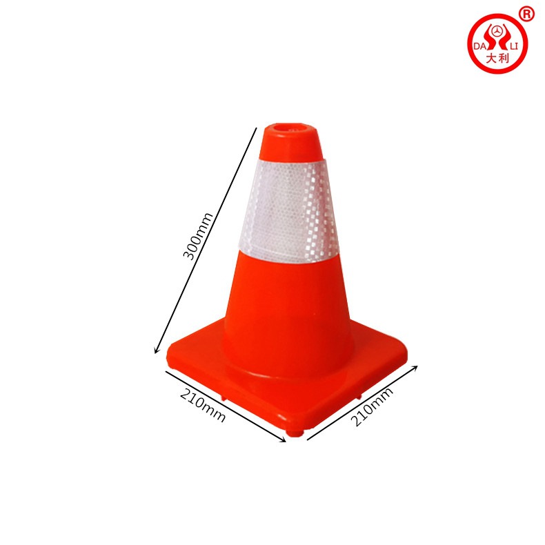 PVC����·׶��30cm ѩ��Ͳ��ɹ��ͨ·�� PVC���⾯ʾ·׶ ��ͨ׶