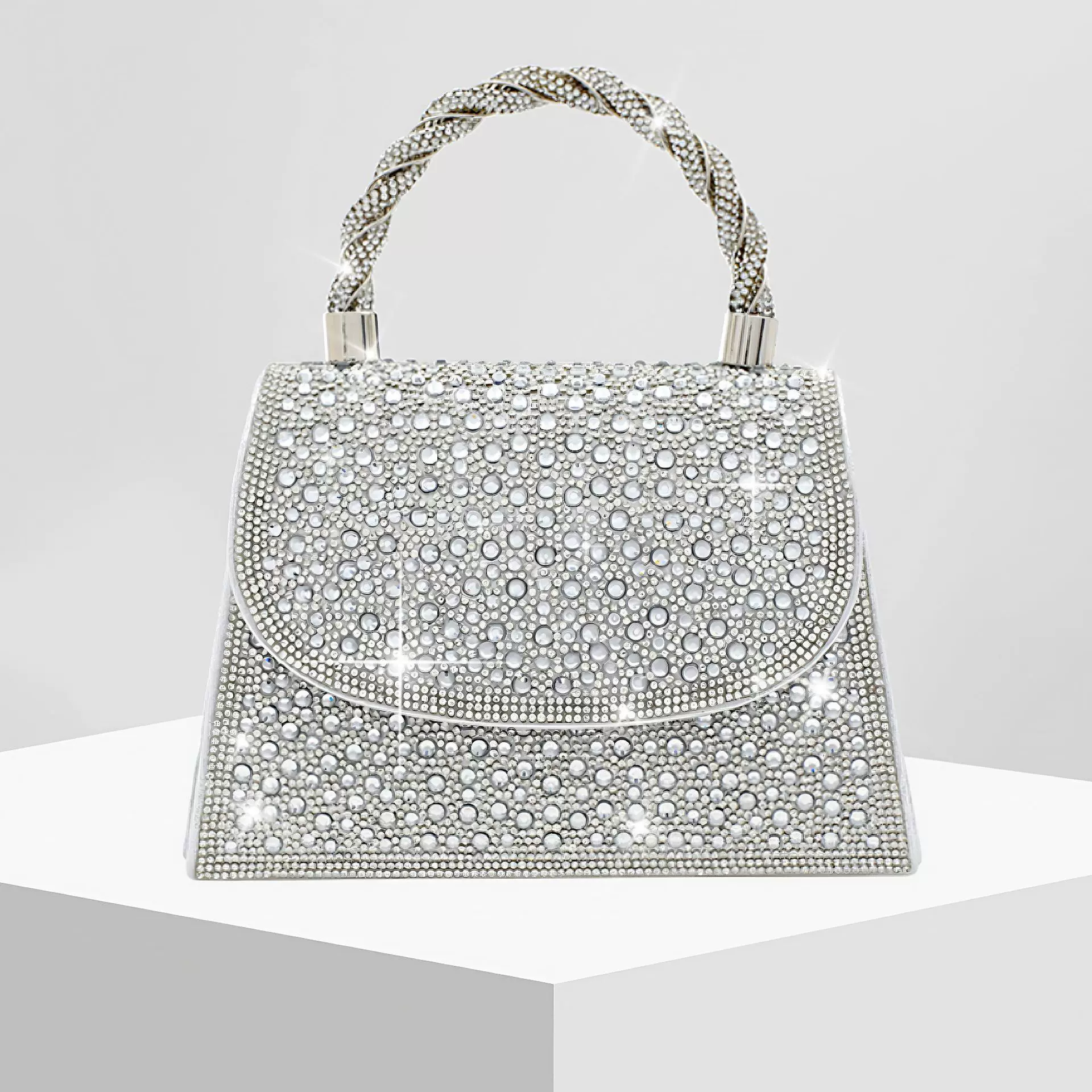 新款晚宴包闪亮水钻手提包宴会包手拎包晚装包礼服包奢华