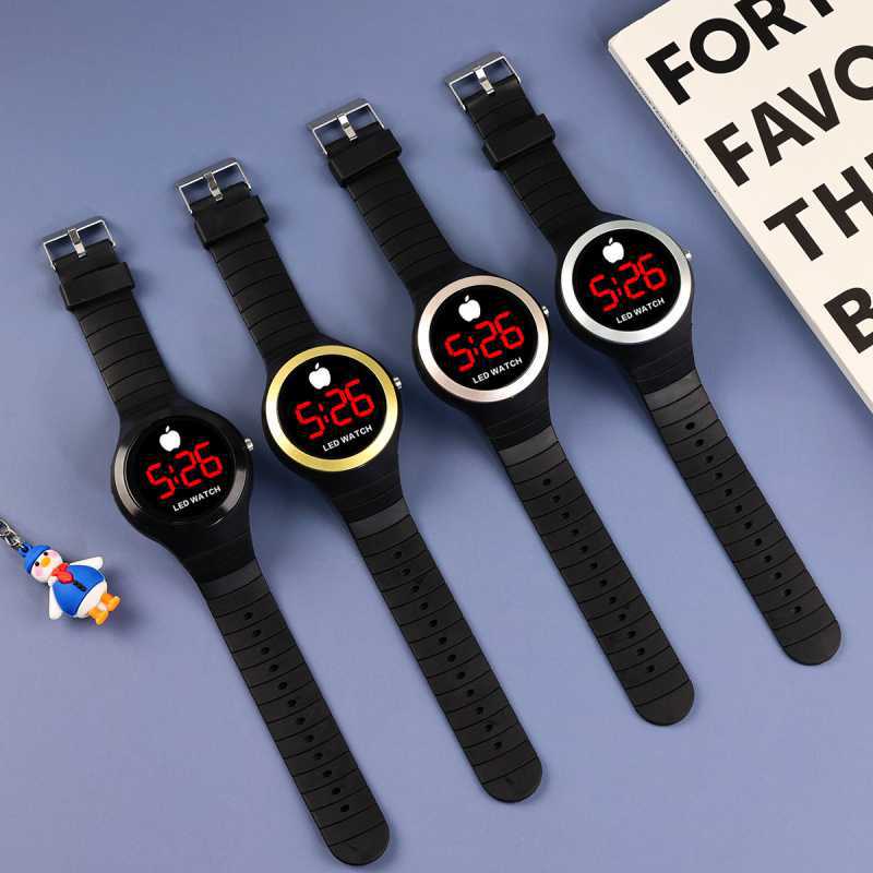 Hot Selling Non-Smart Led Watch Creative Button Led Foreign Trade Men's Watch Universal Women's Watch Student Personalized Digital Watch