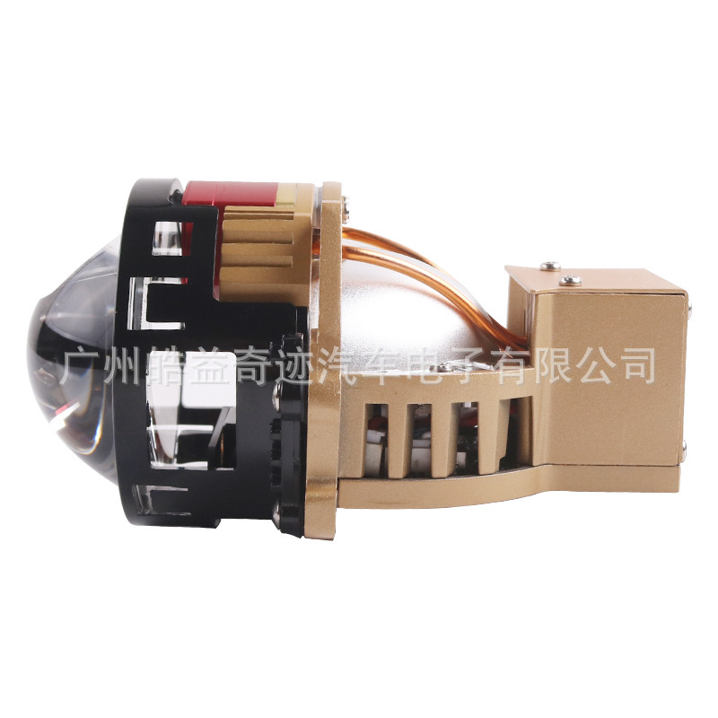 2024 nuevo láser directo para automóviles lente LED de doble luz 75W lente láser del faro del automóvil