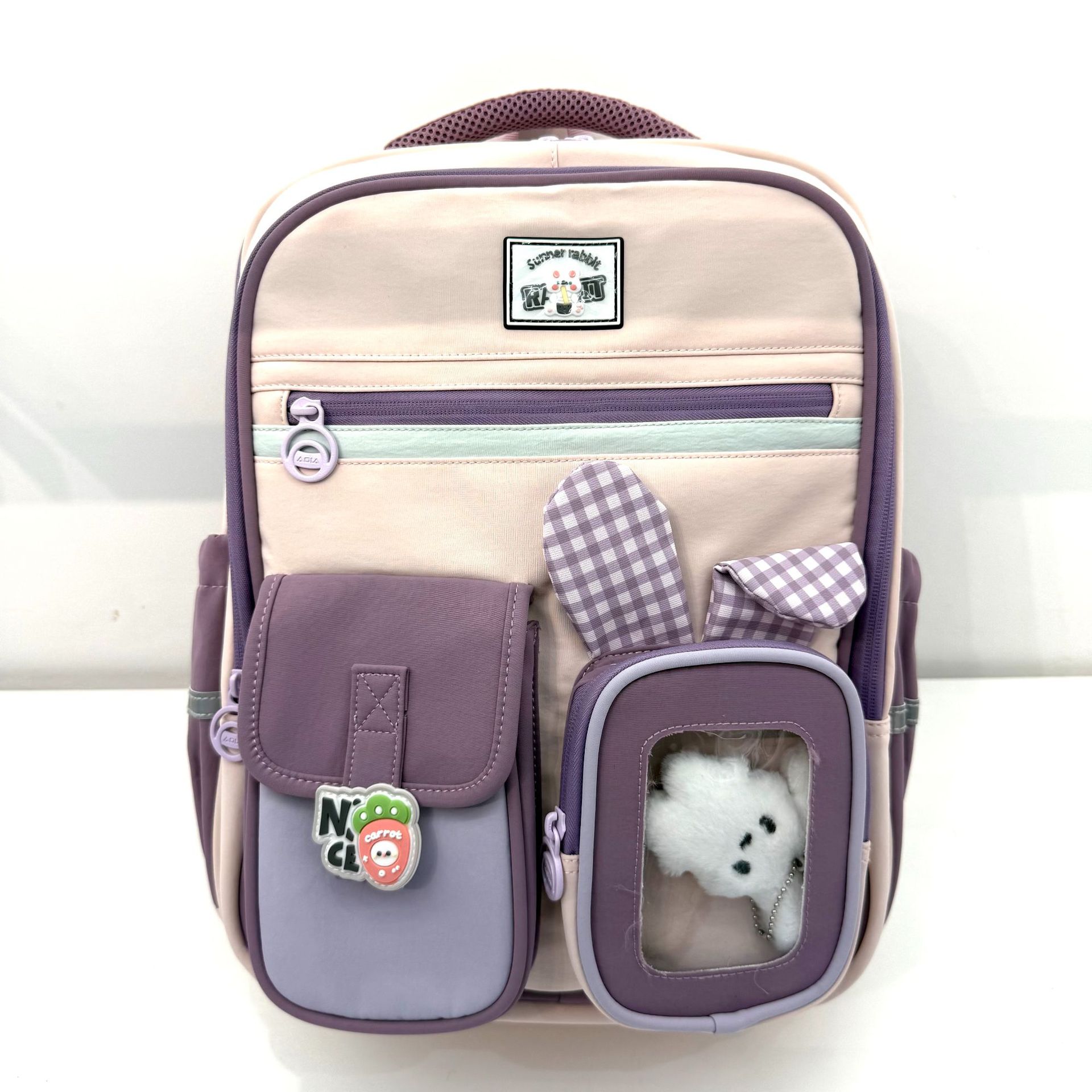 QCH-6343-粉紫色(长29*宽15*高38cm）