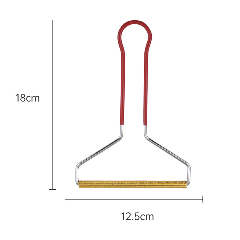 Dispositivo de depilación manual, barra de cobre, ropa para el hogar, abrigo, raspador de mascotas, suéter portátil rojo, bola de depilación al por mayor