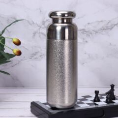 新款纯钛智能机械表盘保温焖茶杯双层茶水分离养生泡茶杯全钛水杯