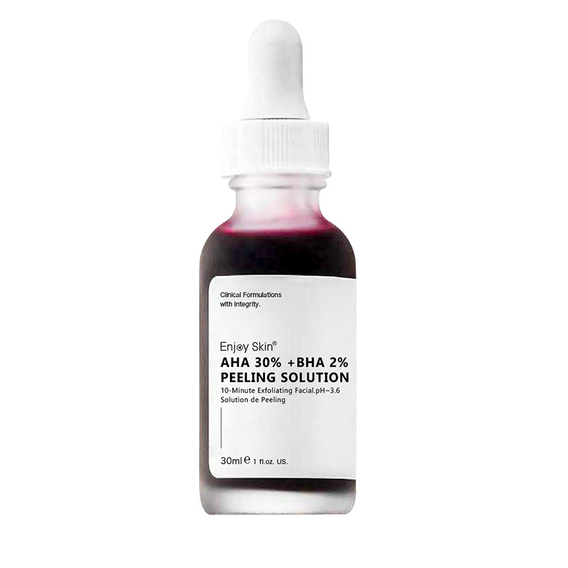 Esencia de Ácido de Frutas para Eliminar el Acné, Fabricación OEM, Aclarante, Exfoliante, Reparadora, Esencia de Ácido Salicílico para Eliminar el Acné, Disponible en Existencias
