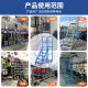 Climb ladder workshop injection molding machine feeding warehouse anti-skid step mobile pulley ladder Climb car mobile platform ladder