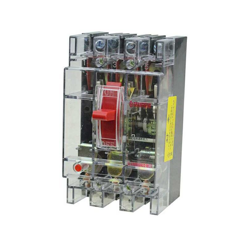 德力西电气 DZ15 塑壳断路器 透明 DZ15-40T/3901 40A 透明