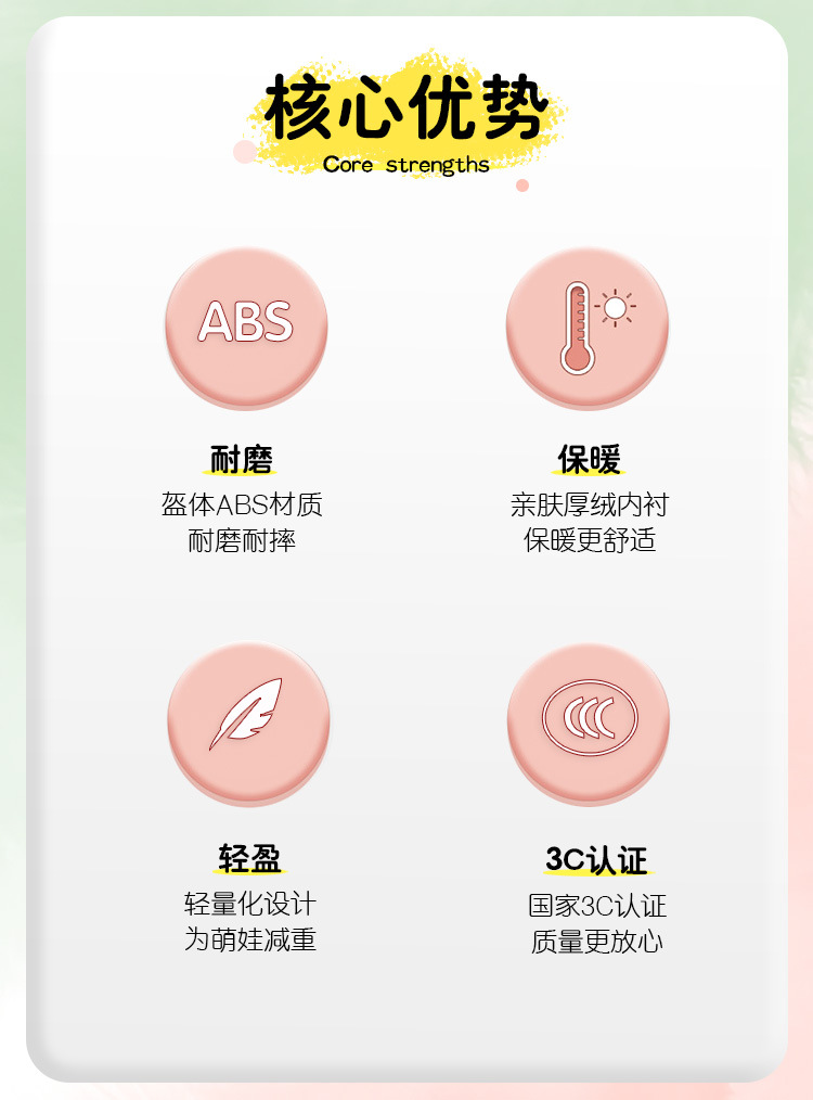 Children's helmet 3C certified electric car female 4-12 years old Four Seasons universal male motorcycle battery car children's safety half helmet