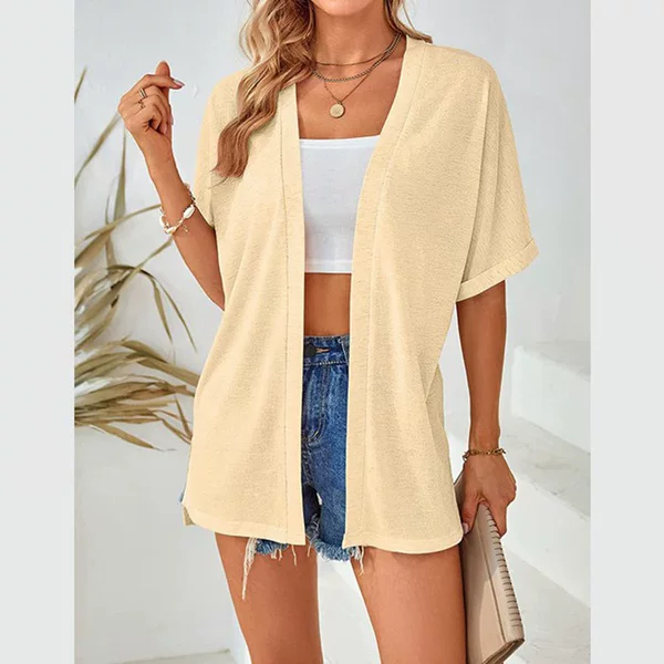 2026 European and American Cross-Border Amazon Aliexpress New Women's Casual Solid Color Blouse Shirt