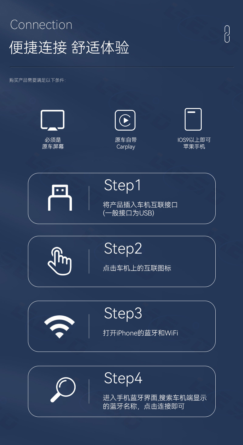 Tk's Popular Carplay Adapter Android Auto Car Connectivity Box Smart Wireless Carplay Box