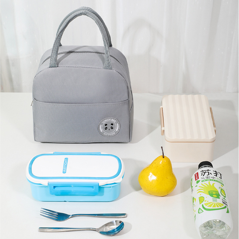 Bolsa de almuerzo de oso bolsa de aislamiento térmico portátil bolsa de almuerzo para estudiantes y niños al trabajo bolsa de almuerzo bolsa de transporte bolsa de almuerzo bolsa de aluminio