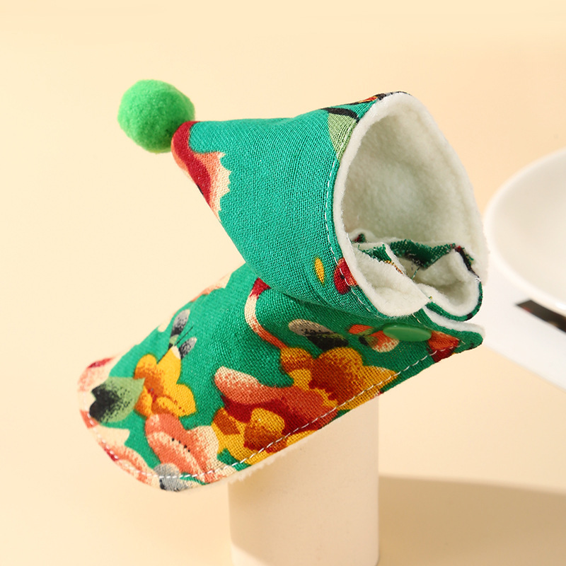 북동쪽 큰 꽃 녹색