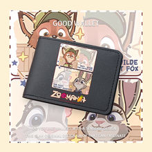 疯狂动物城兔子警官朱迪同人动漫周边零钱包小众设计短款钱包tt