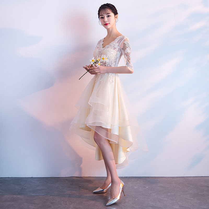 Vestido de noche para mujer, verano 2026, nuevo vestido largo elegante para banquetes, vestido de fiesta anual negro adelgazante para eventos sociales. image 12